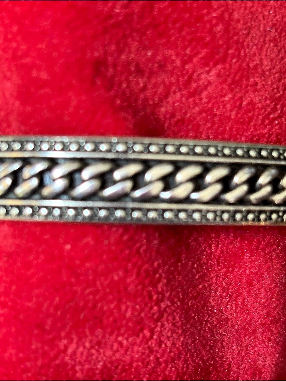 Silver-Tone Chain Bracelet